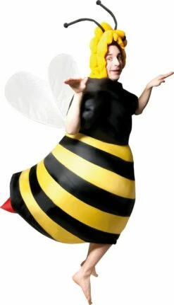 Costume Adulte Gonflable D'Abeille - Taille Unique