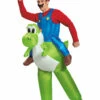 Costume Adulte Gonflable De Mario Sur Yoshi Nintendo® -WIDMANN Magasin costume adulte gonflable de mario sur yoshi nintendo
