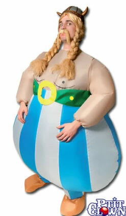 Costume Adulte Gonflable Gaulois Taille Unique