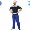 Costume Adulte Popeye Marin ML