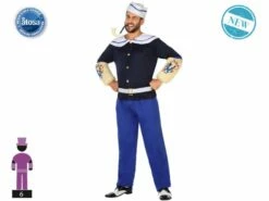 Costume Adulte Popeye Marin ML