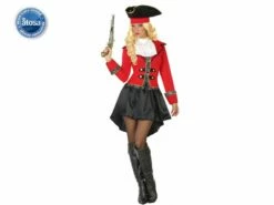 Costume Femme Capitaine Pirates Taille XS/S Et M/L