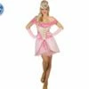 Costume Adulte De Princesse Rose " Aurore " Taille S Et M/L -WIDMANN Magasin or 1410736155