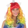 Perruque De Licorne Adulte - Multicolore -WIDMANN Magasin perruque de licorne adulte multicolore 31572