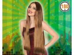 PERRUQUE LONGUE LISSE CHATAIN FEMME 80CM