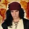 Perruque Pirate Homme Cheveux Frisés Avec Bandanas -WIDMANN Magasin perruque pirate homme cheveux frisees avec bandanas