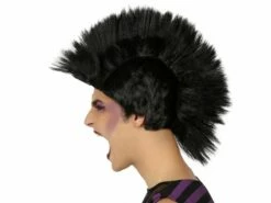PERRUQUE PUNK NOIRE